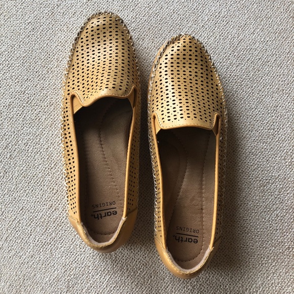Earth Origins Shoes Earth Origins Lark Lizzy Flats Loafers Leather